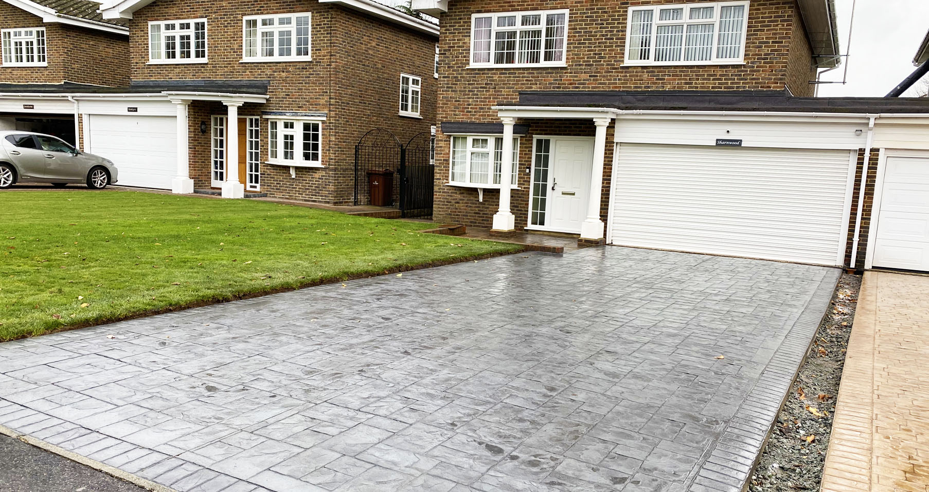 Style Print Driveways Affordable Pattern Imprinted Concrete Kent